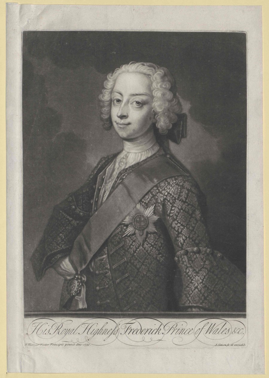 Prince Frederick Ludwig of England by Artist Unknown