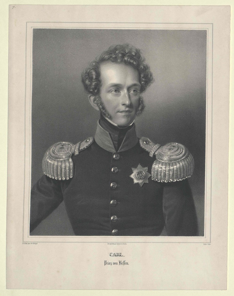 Prince of Hesse and at the Rhine Karl Wilhelm Ludwig by Artist Unknown