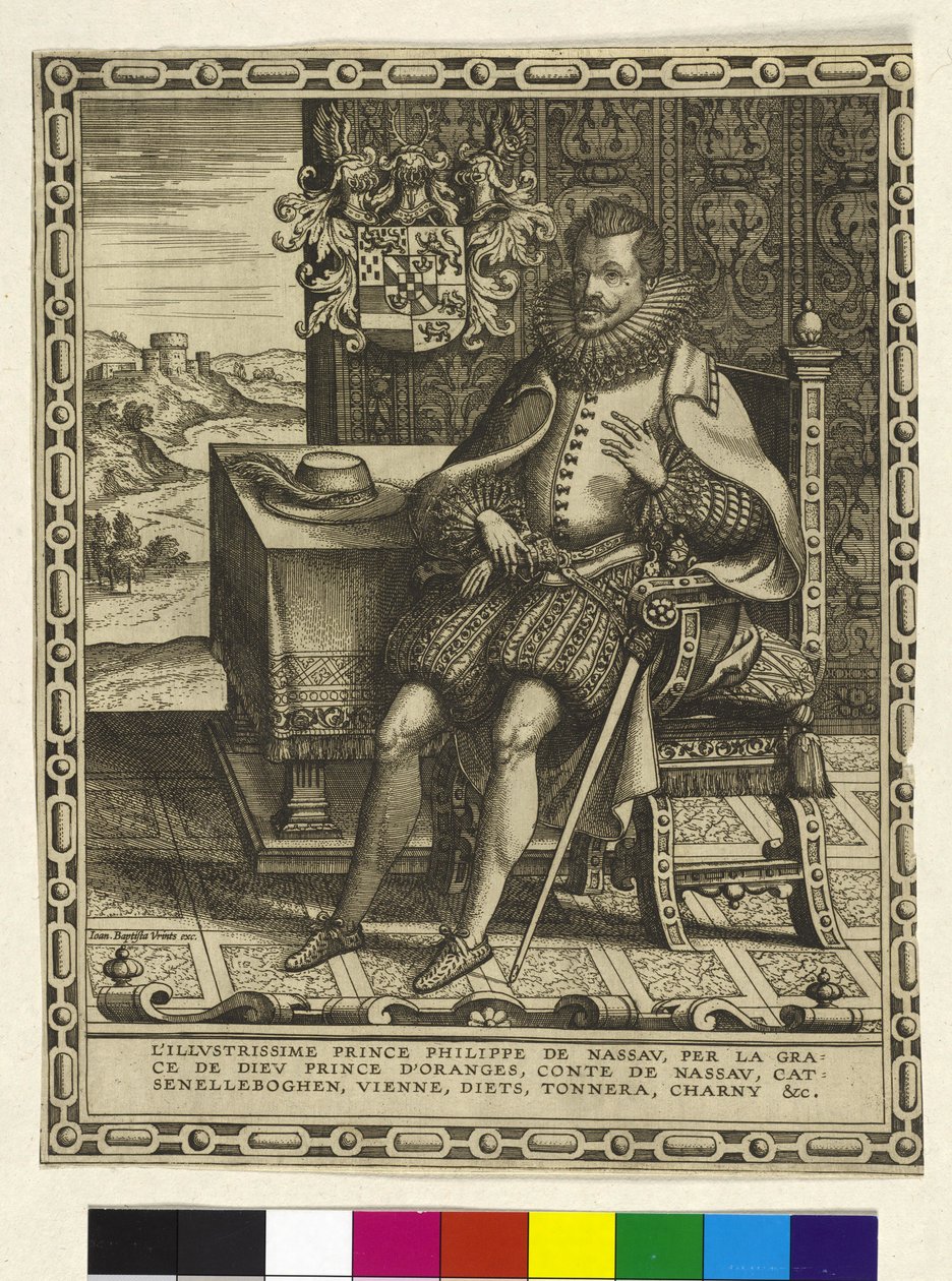 Prince Philipp Wilhelm of Orange by Artist Unknown