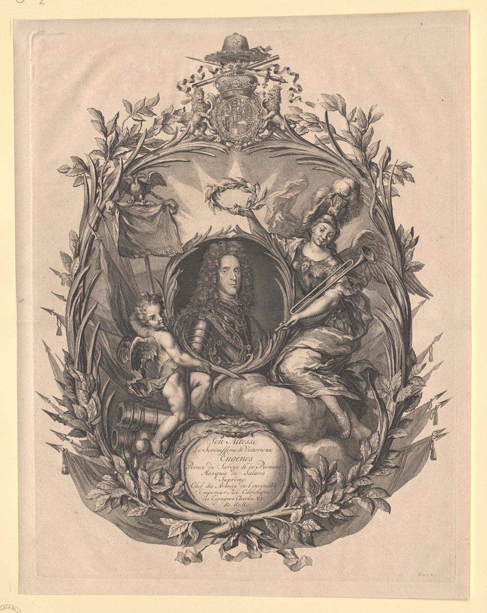 Prince Eugene of Savoy-Carignan by Artist Unknown