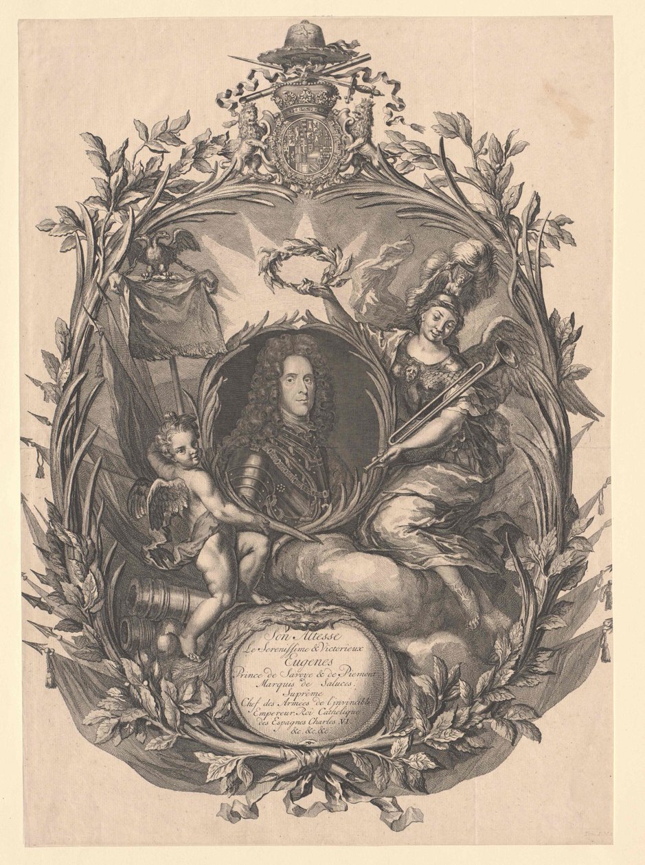 Prince Eugene of Savoy-Carignan by Artist Unknown