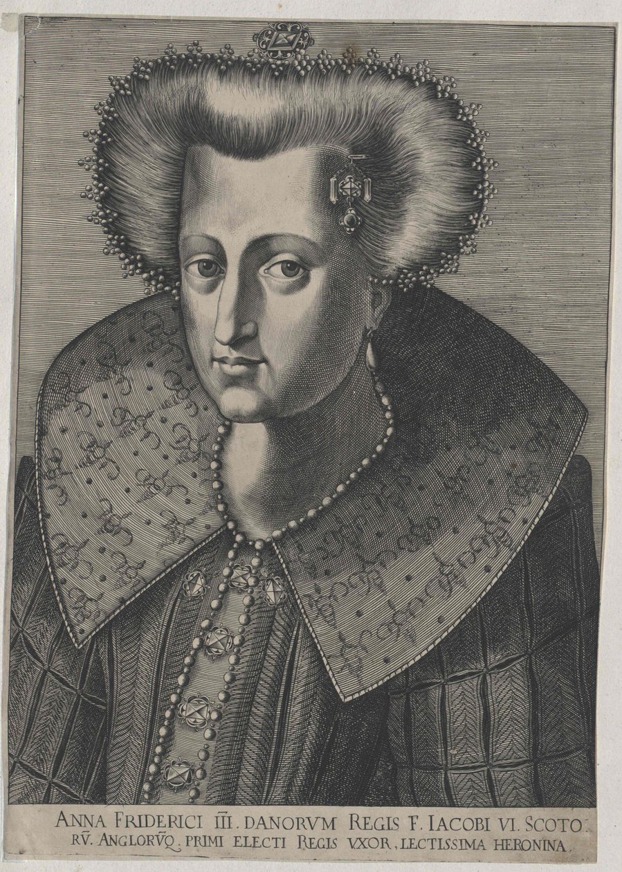 Princess Anna of Denmark by Artist Unknown