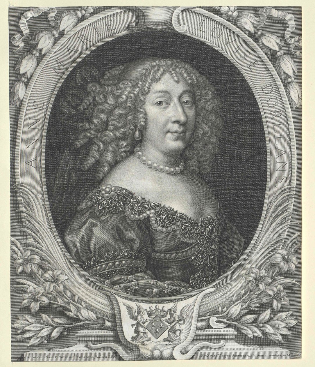 Princess of Orleans Anne Mary Louise by Artist Unknown