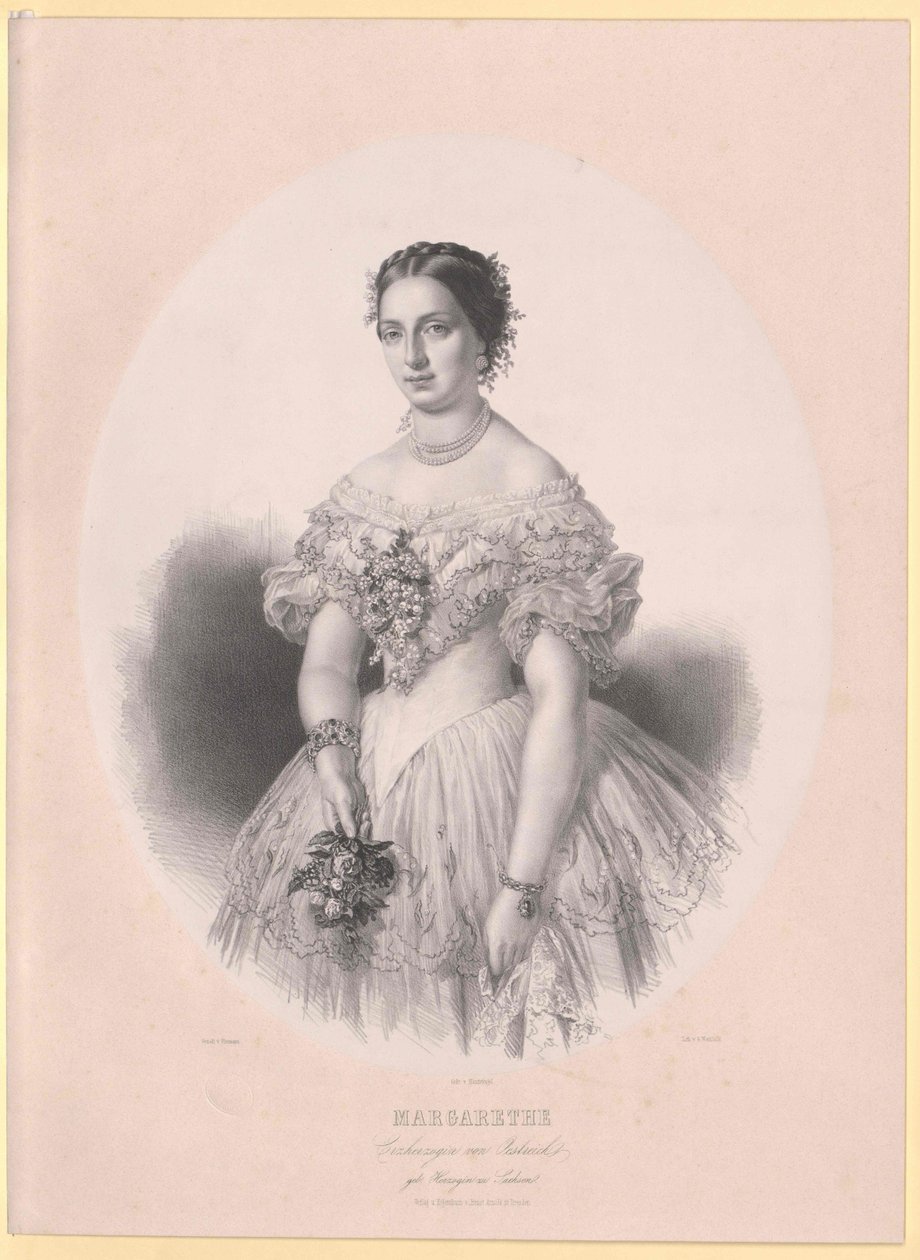 Princess Margaret of Saxony by Artist Unknown