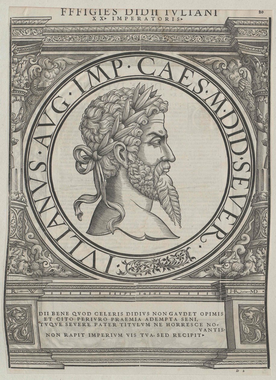 Roman Emperor Didius Julianus by Artist Unknown