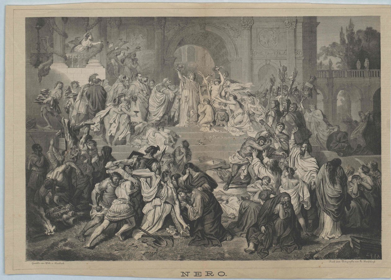 Roman Emperor Nero by Artist Unknown