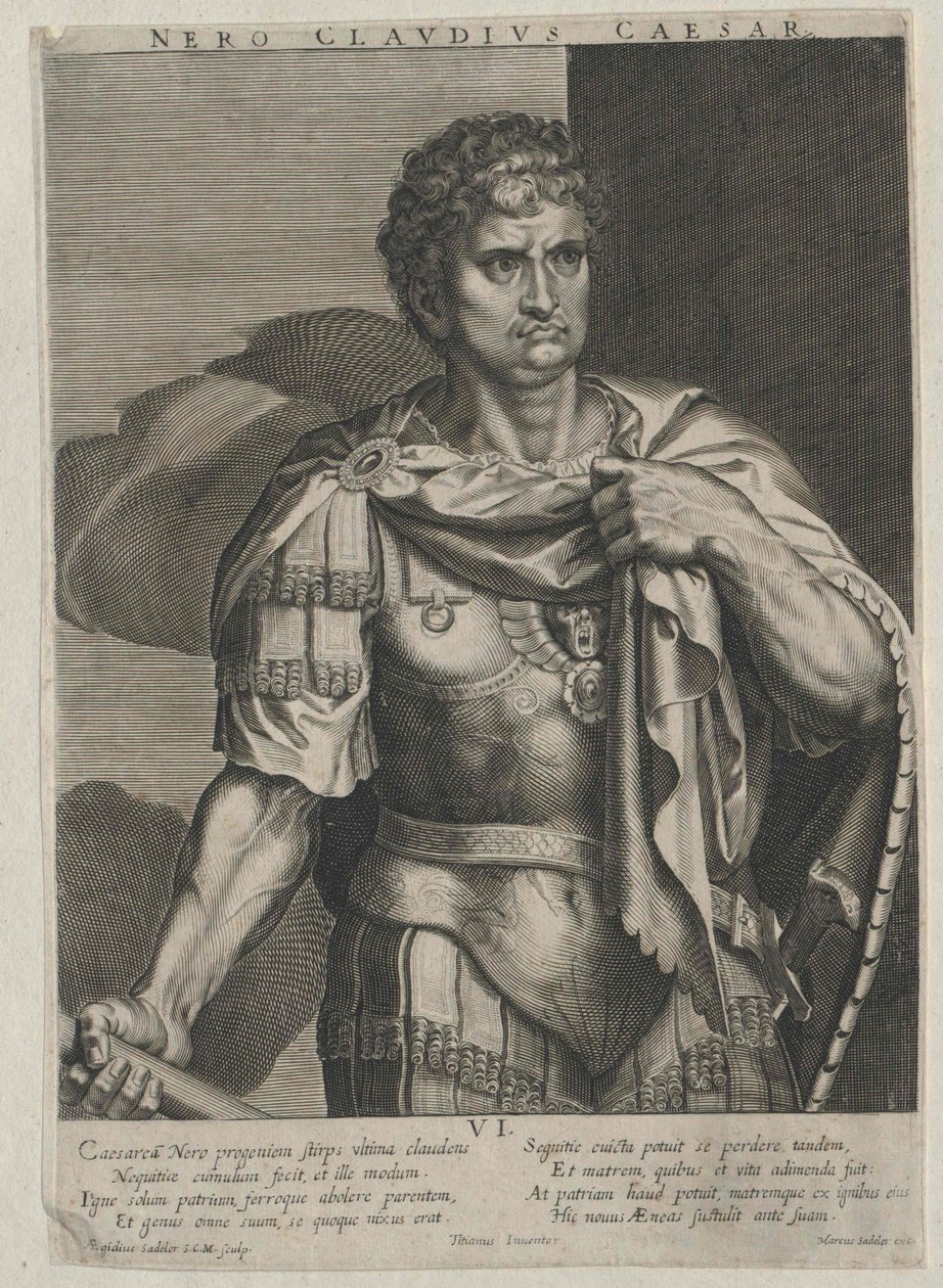 Roman Emperor Nero by Artist Unknown