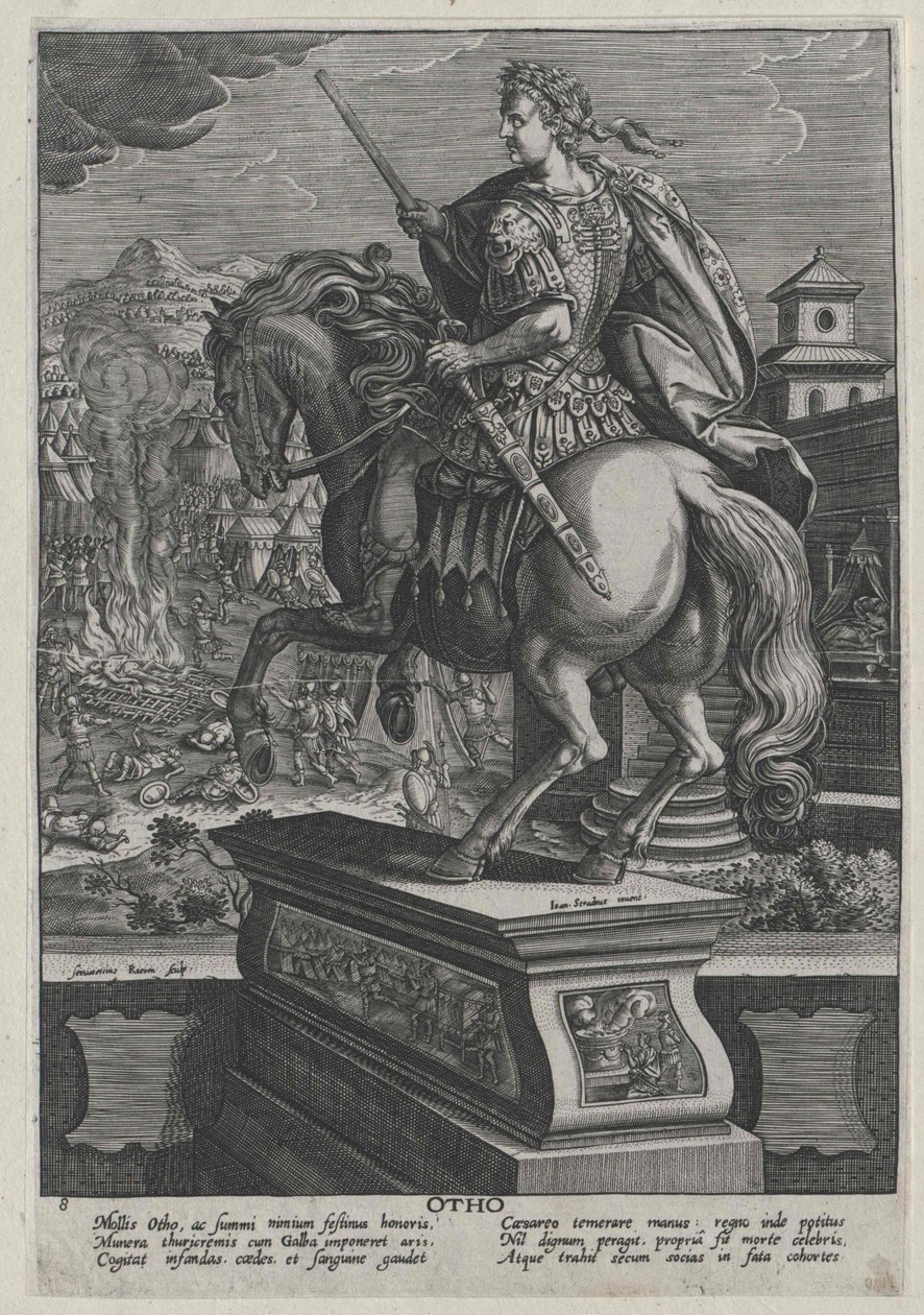 Roman Emperor Otho by Artist Unknown