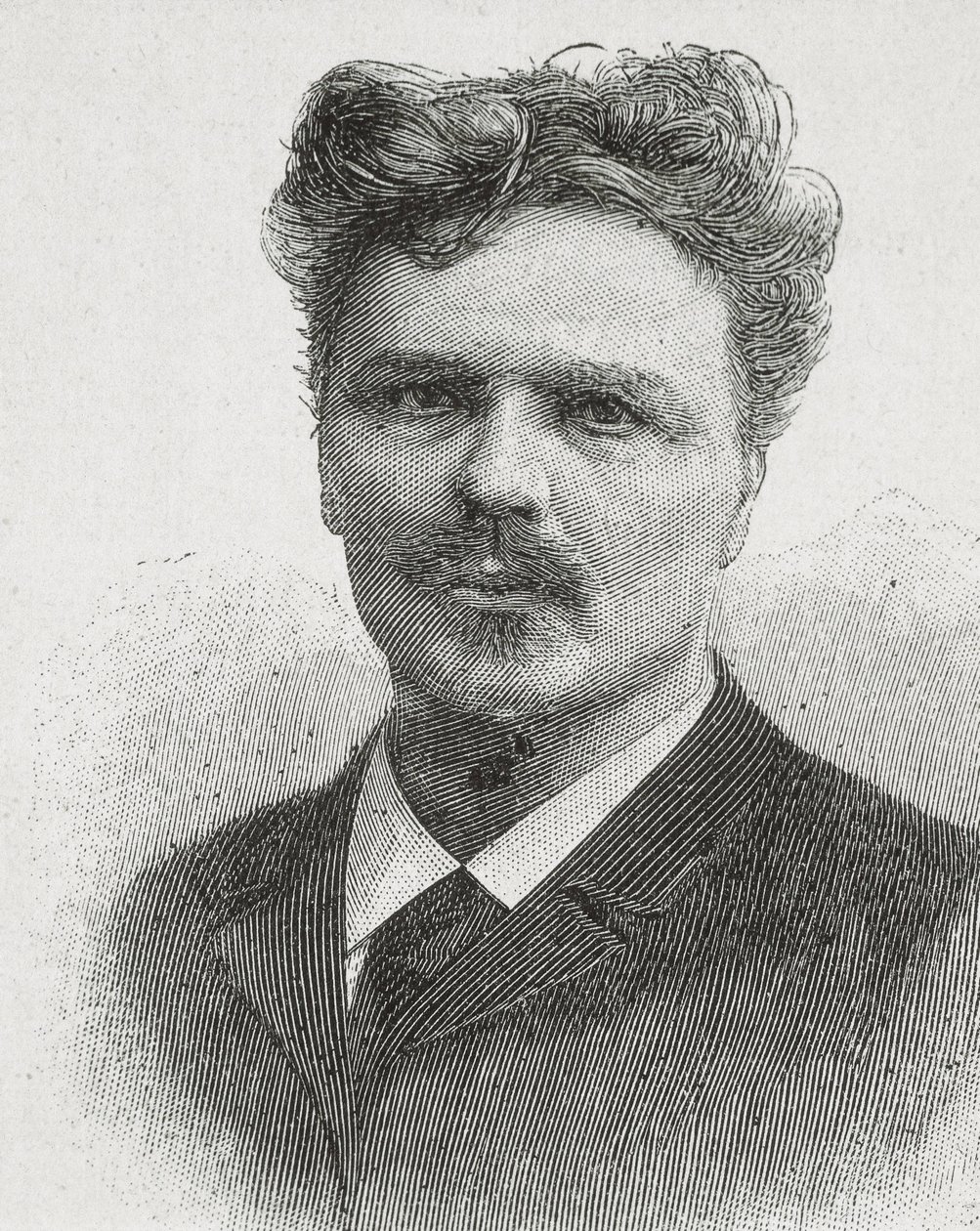 Portrait of August Strindberg by Artist Unknown