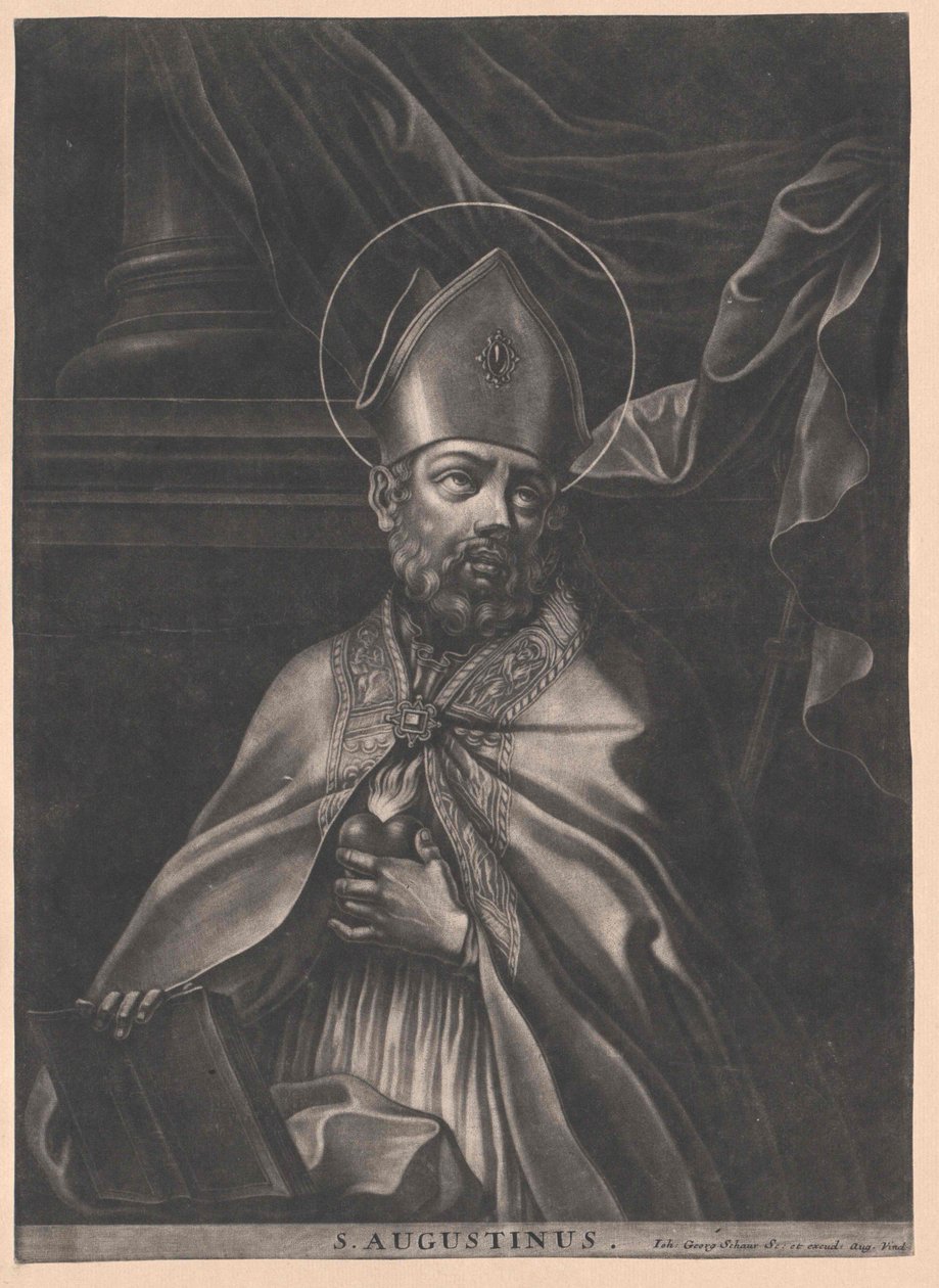 Saint Augustine of Hippo by Artist Unknown