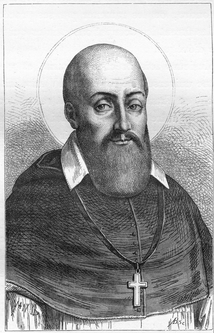 Saint Francis de Sales, Bishop of Geneva, Founder of the Order of Visitation by Artist Unknown