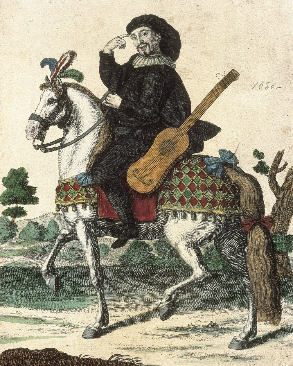Scaramouche, character of the Commedia dell