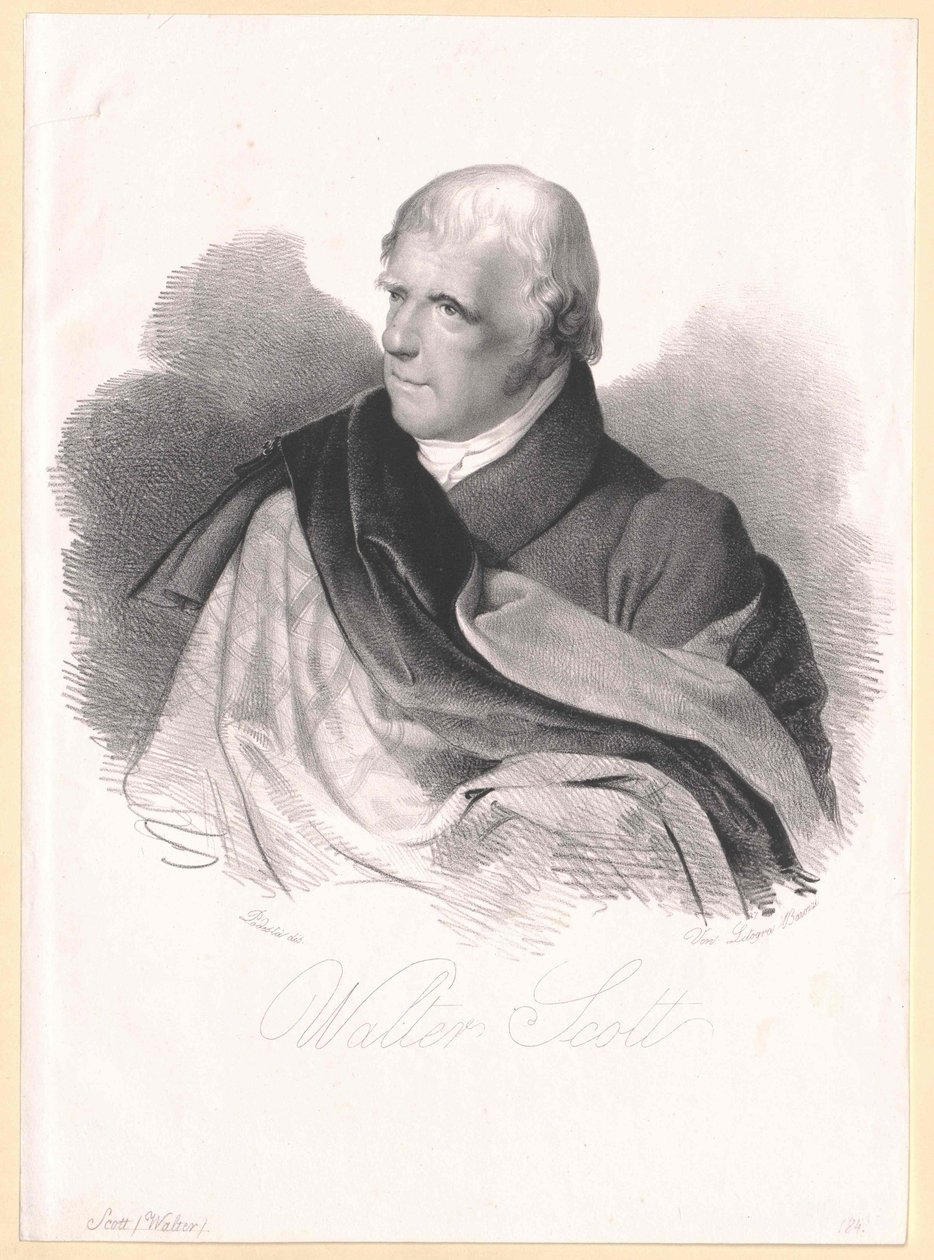 Sir Walter Scott by Artist Unknown
