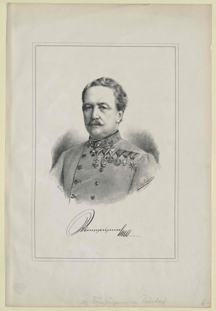 Stanislaus Baron Bourguignon-Baumberg by Artist Unknown