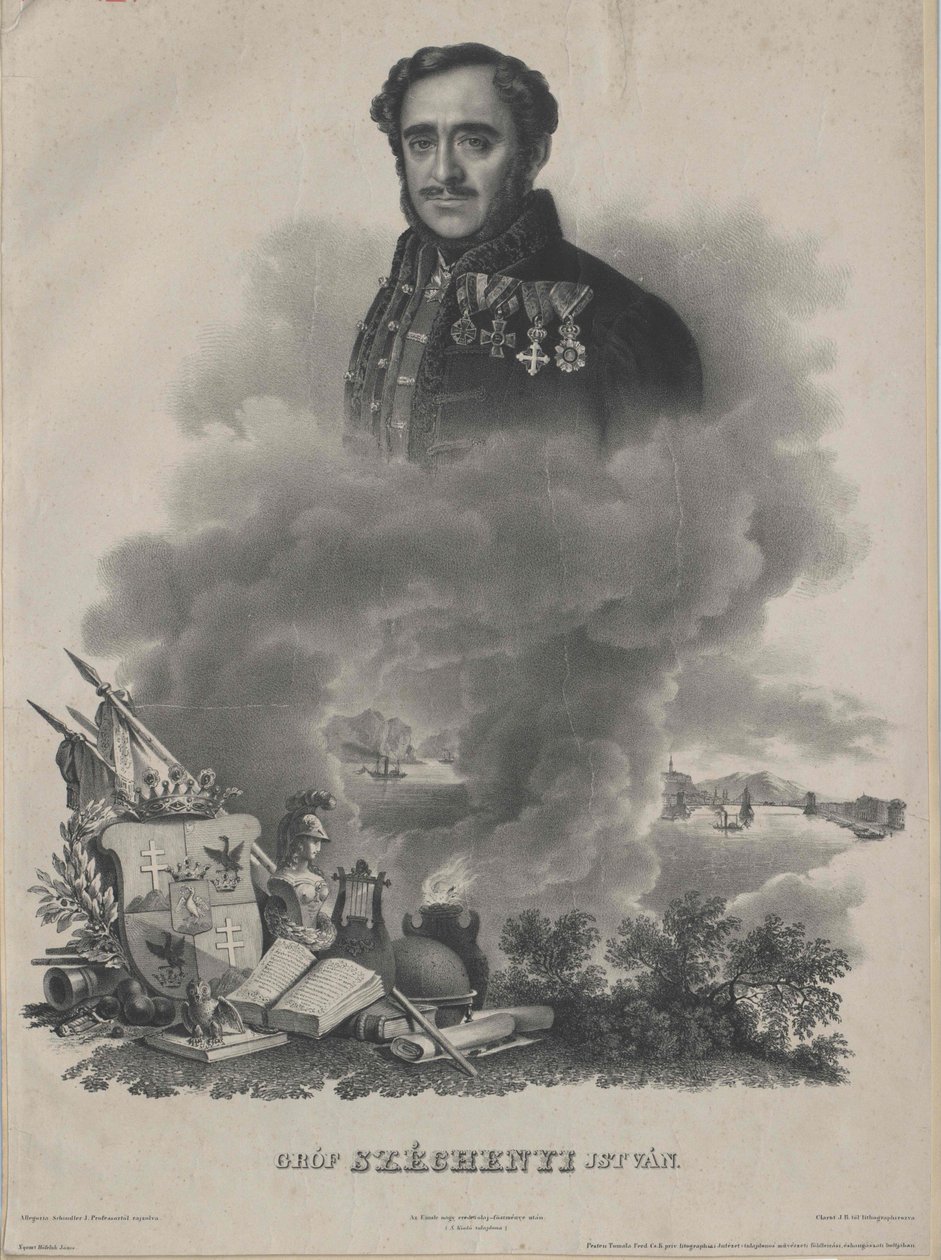 Stephan Count Széchenyi-Széchenyi and Felsoe-Vidék by Artist Unknown