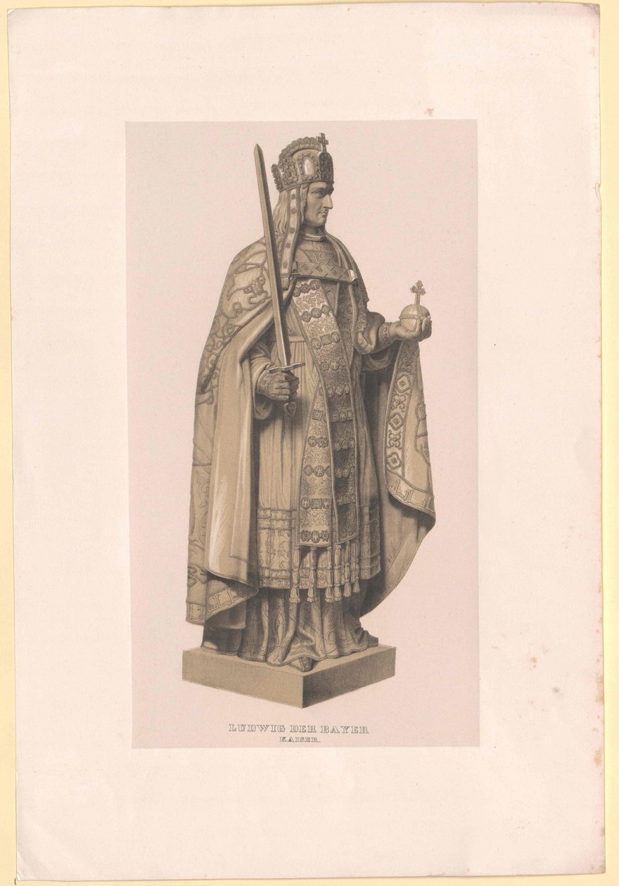The Bavarian Emperor Louis IV by Artist Unknown
