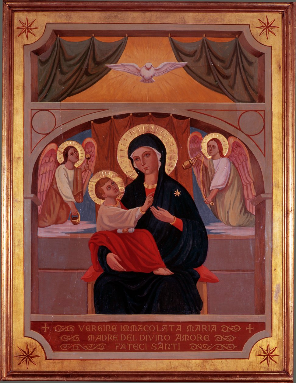 Virgin of Divine Love by Artist Unknown