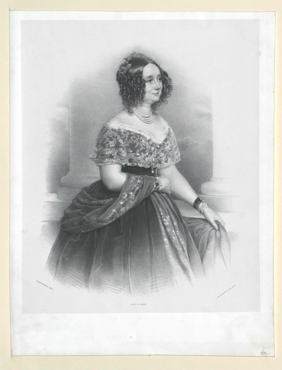 Wilhelmine Countess Colloredo-Mannsfeld by Artist Unknown