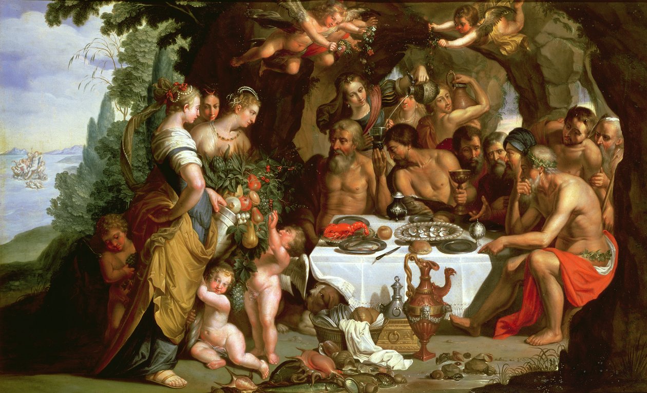 The Feast of Achelous, 1625-29 by Artus Wollfort