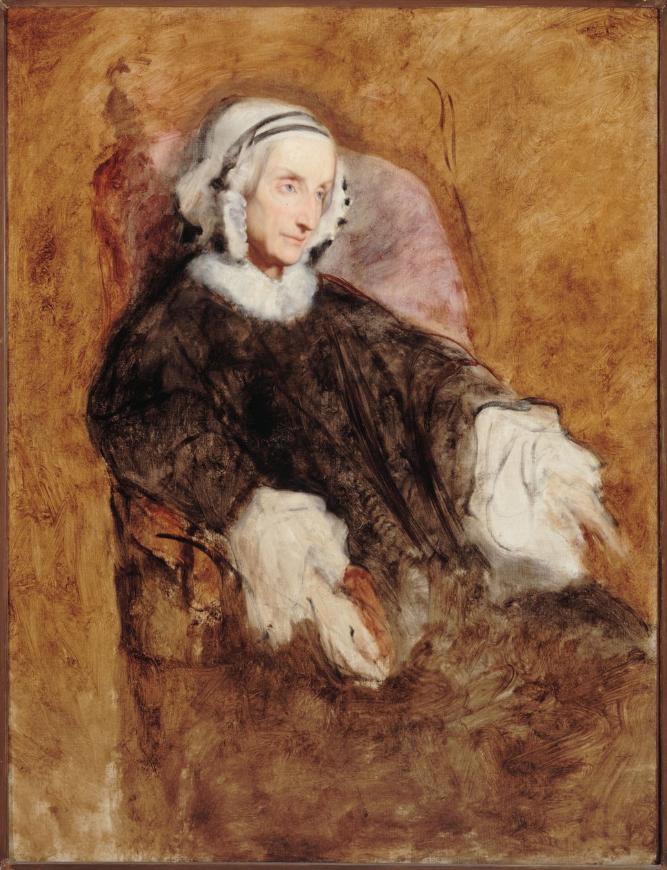Portrait of Queen Marie-Amélie in Mourning by Ary Scheffer