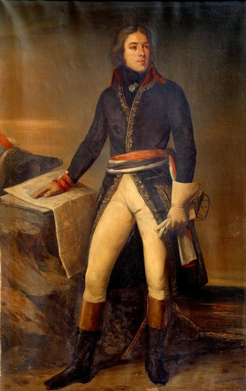 Portrait of General Lazare Louis Hoche (1768-1797) by Ary Scheffer