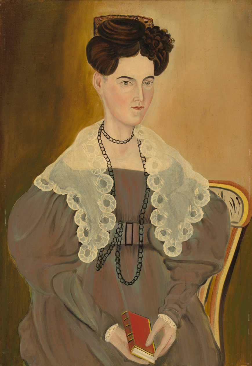 Hannah Fisher Stedman by Asahel L. Powers