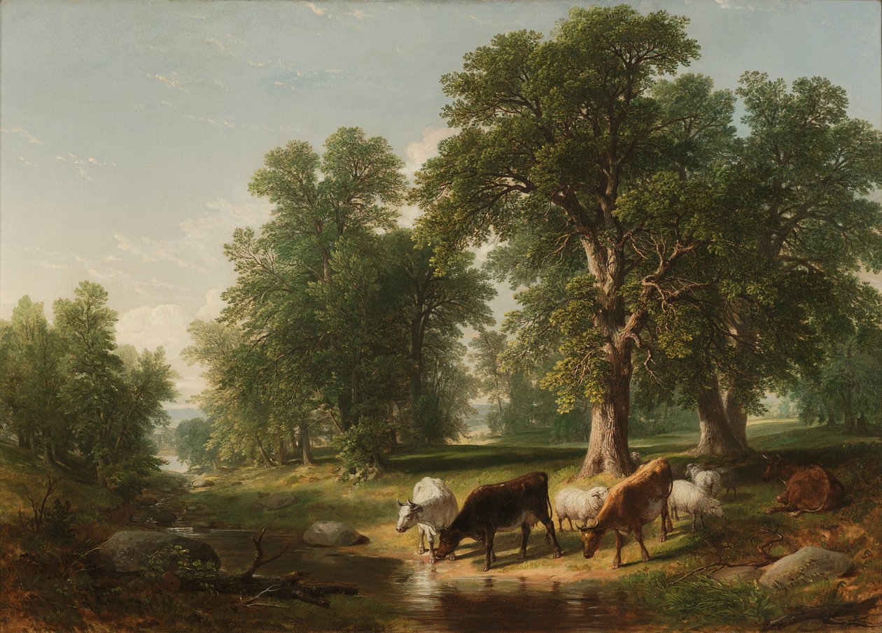A Summer Afternoon by Asher Brown Durand