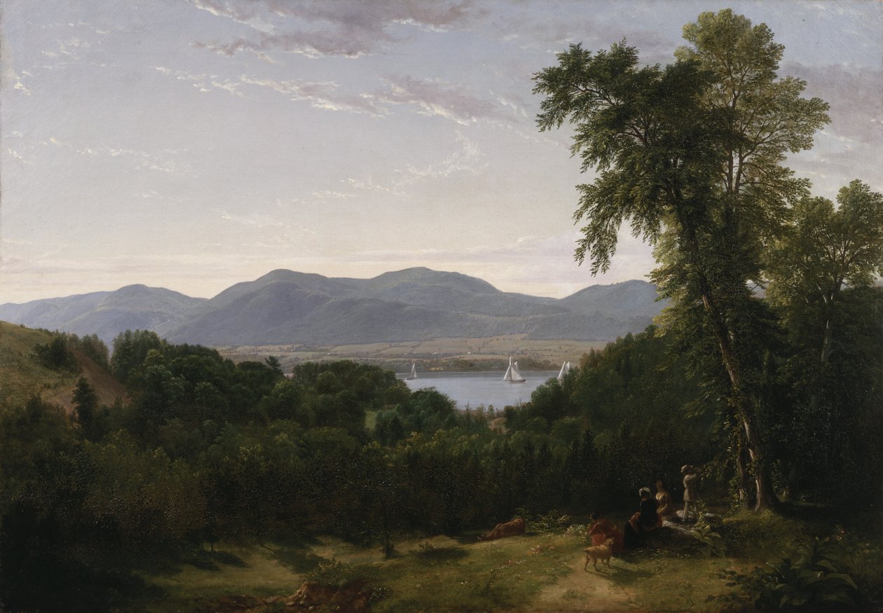 Beacon Hills on the Hudson River by Asher Brown Durand