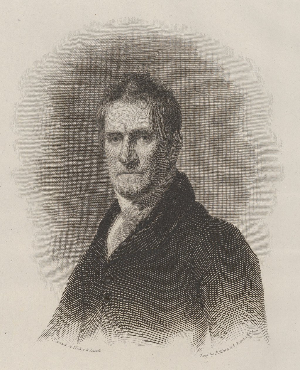 Cadwallader David Colden, Mayor of New York City by Asher Brown Durand