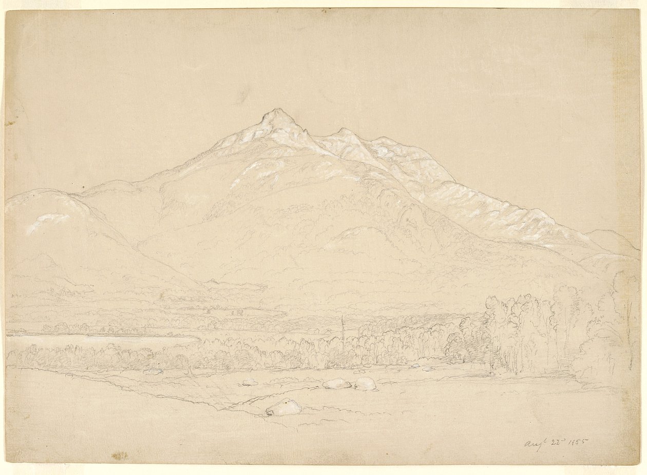 Mount Chocorua, New Hampshire, 1855 by Asher Brown Durand
