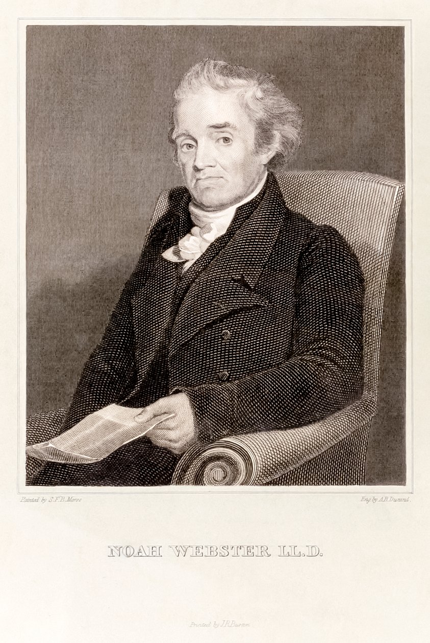 Noah Webster: American lexicographer by Asher Brown Durand