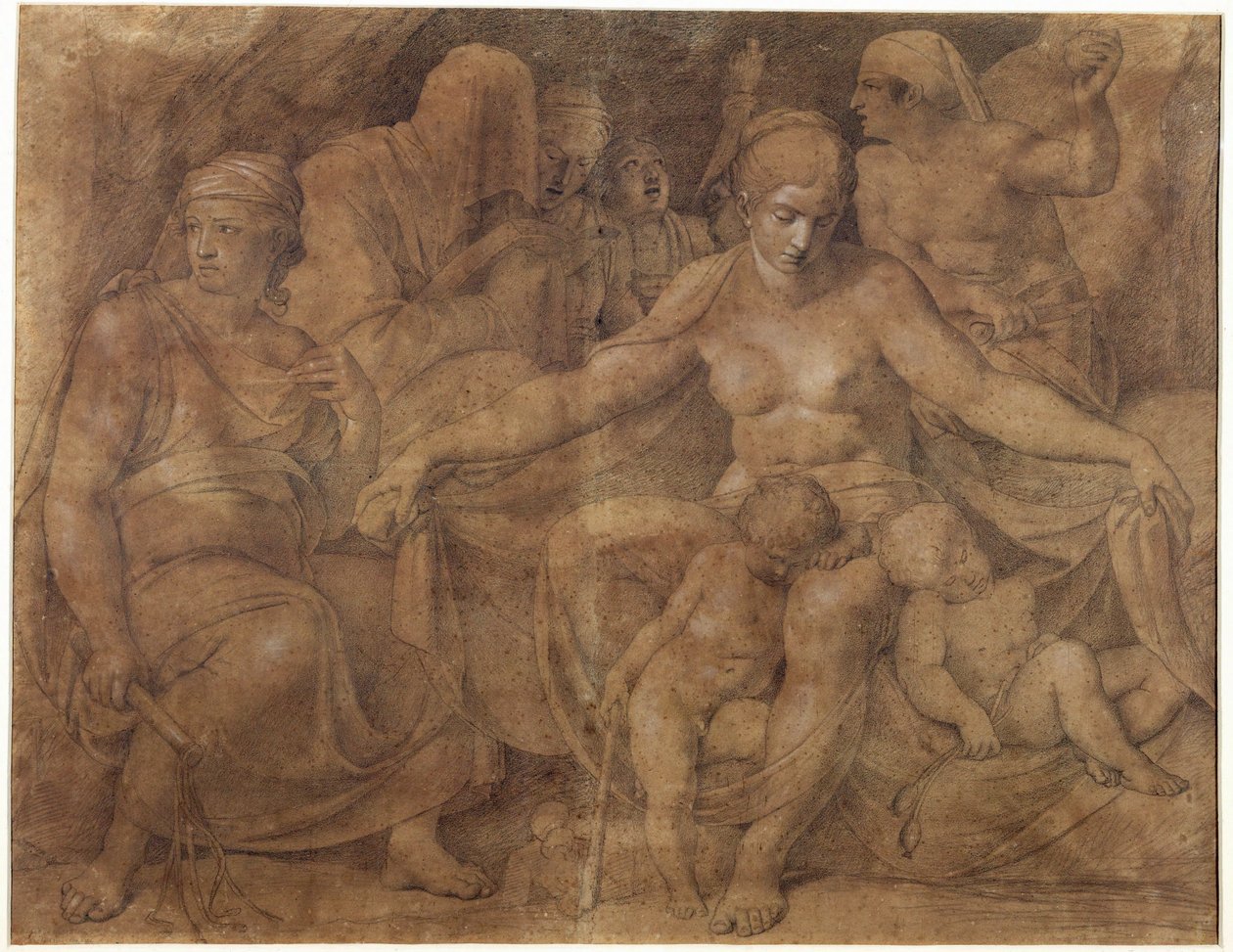 Night and Her Children by Asmus Jacob Carstens