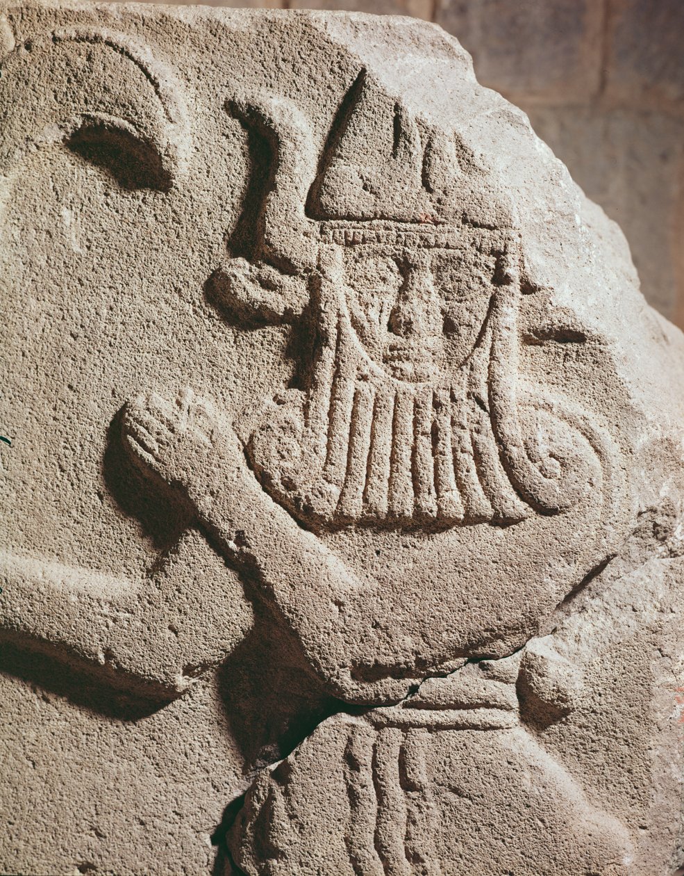 Relief depicting a Hittite idol, 11th-9th century BC by Assyrian School