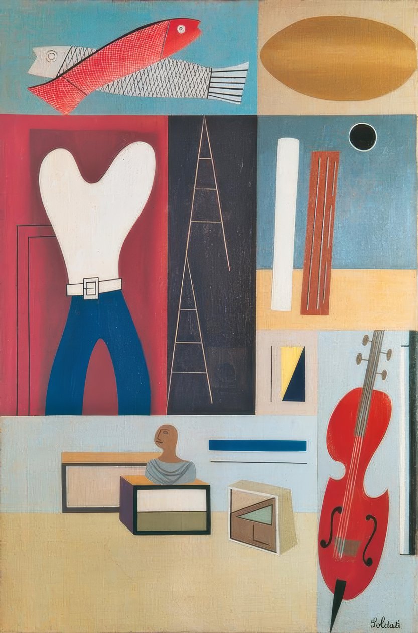 Abstract Composition by Atanasio Soldati