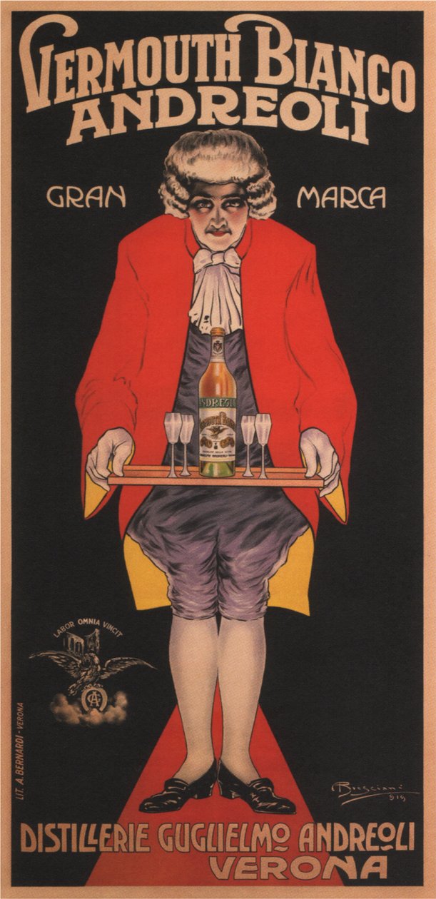 Vermouth Bianco Andreoli by Attilio Bresciani