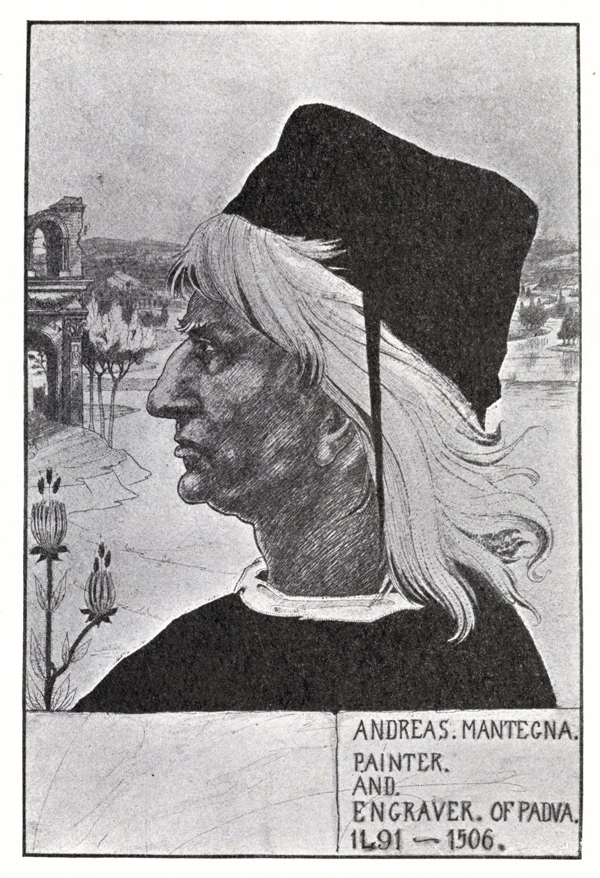 Portrait of Mantegna, 1899 by Aubrey Beardsley
