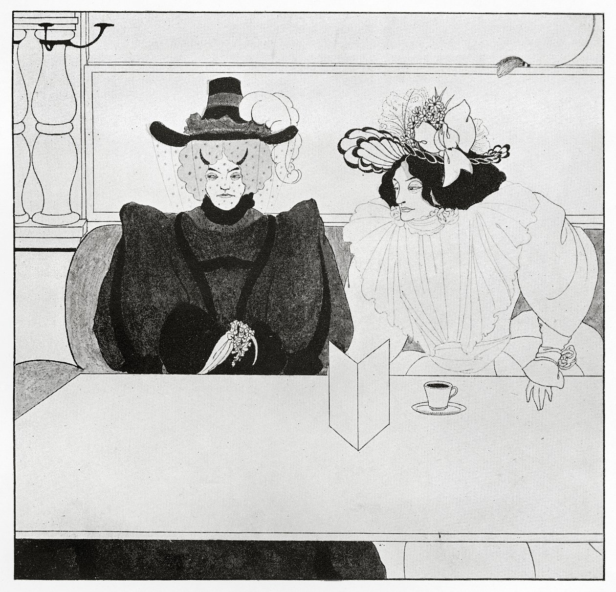Black Coffee by Aubrey Beardsley