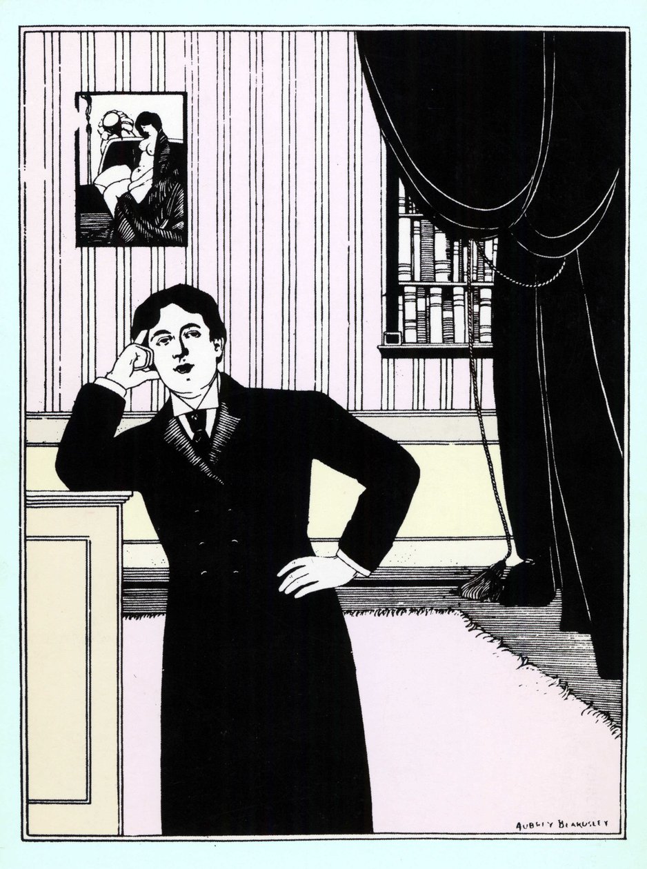 Oscar Wilde by Aubrey Beardsley