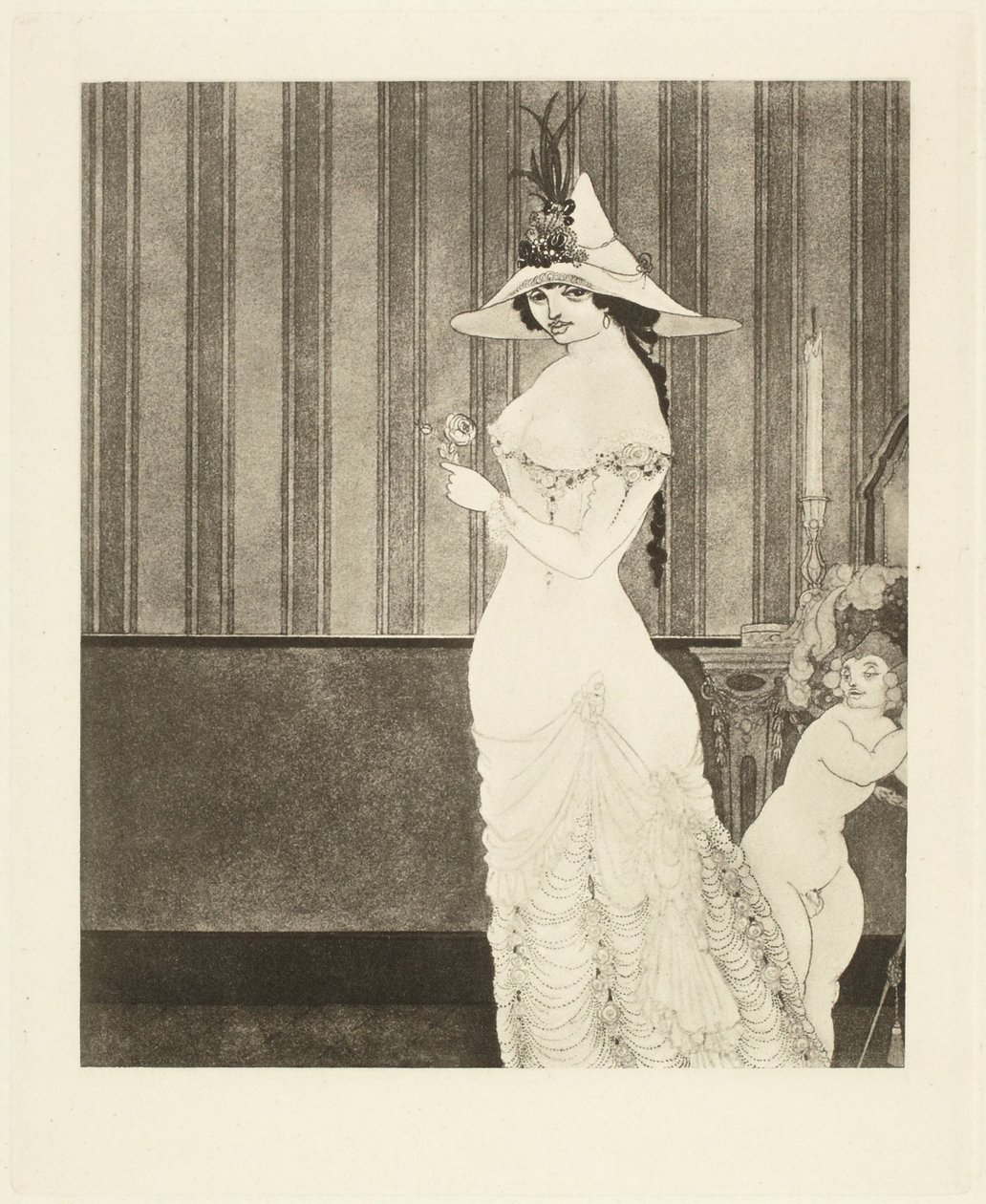 Woman by Aubrey Beardsley