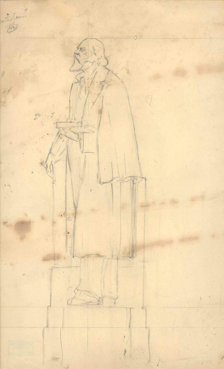 Statue of Pierre Cuypers by August Falise