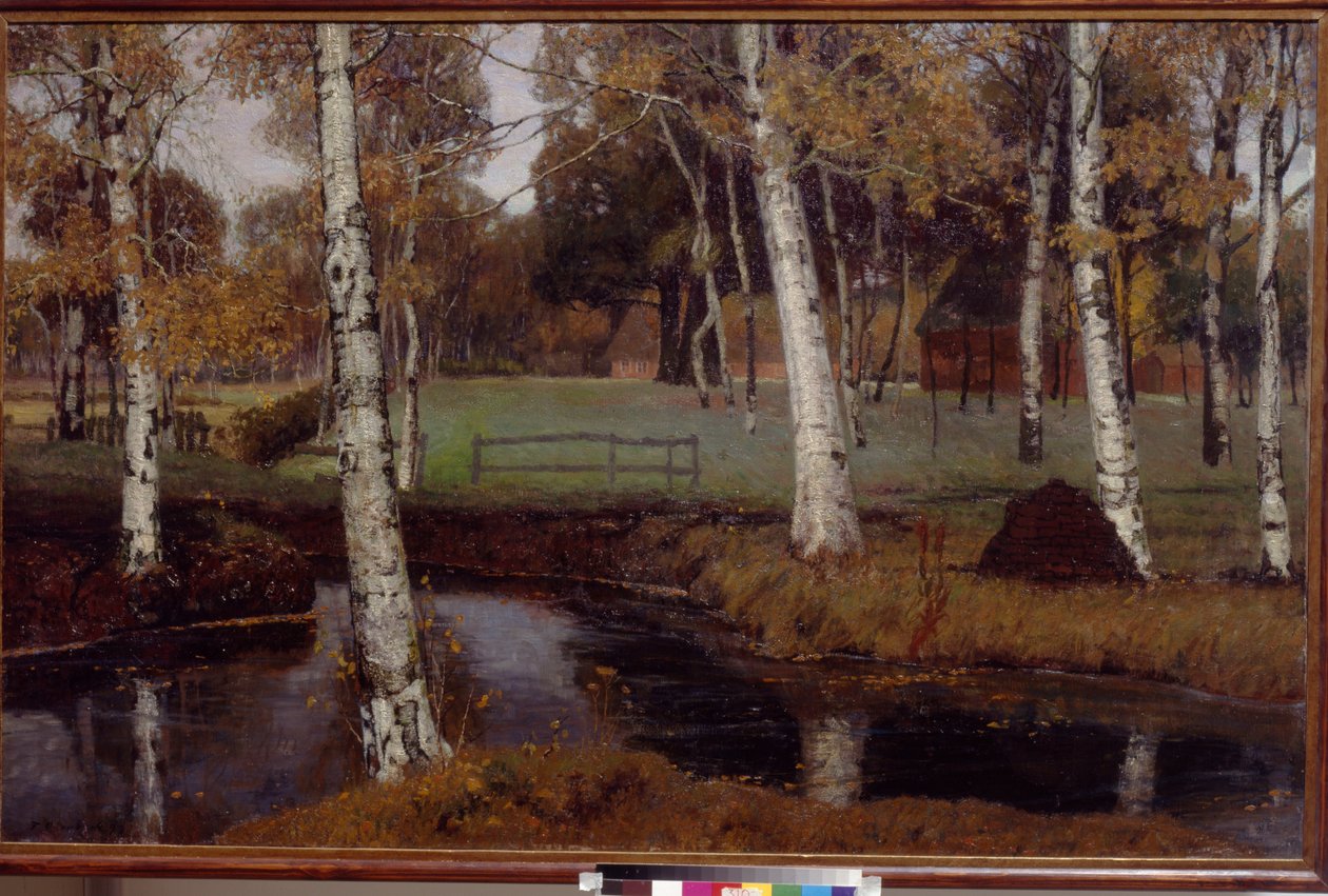 Landscape by Fritz Overbeck by August Overbeck