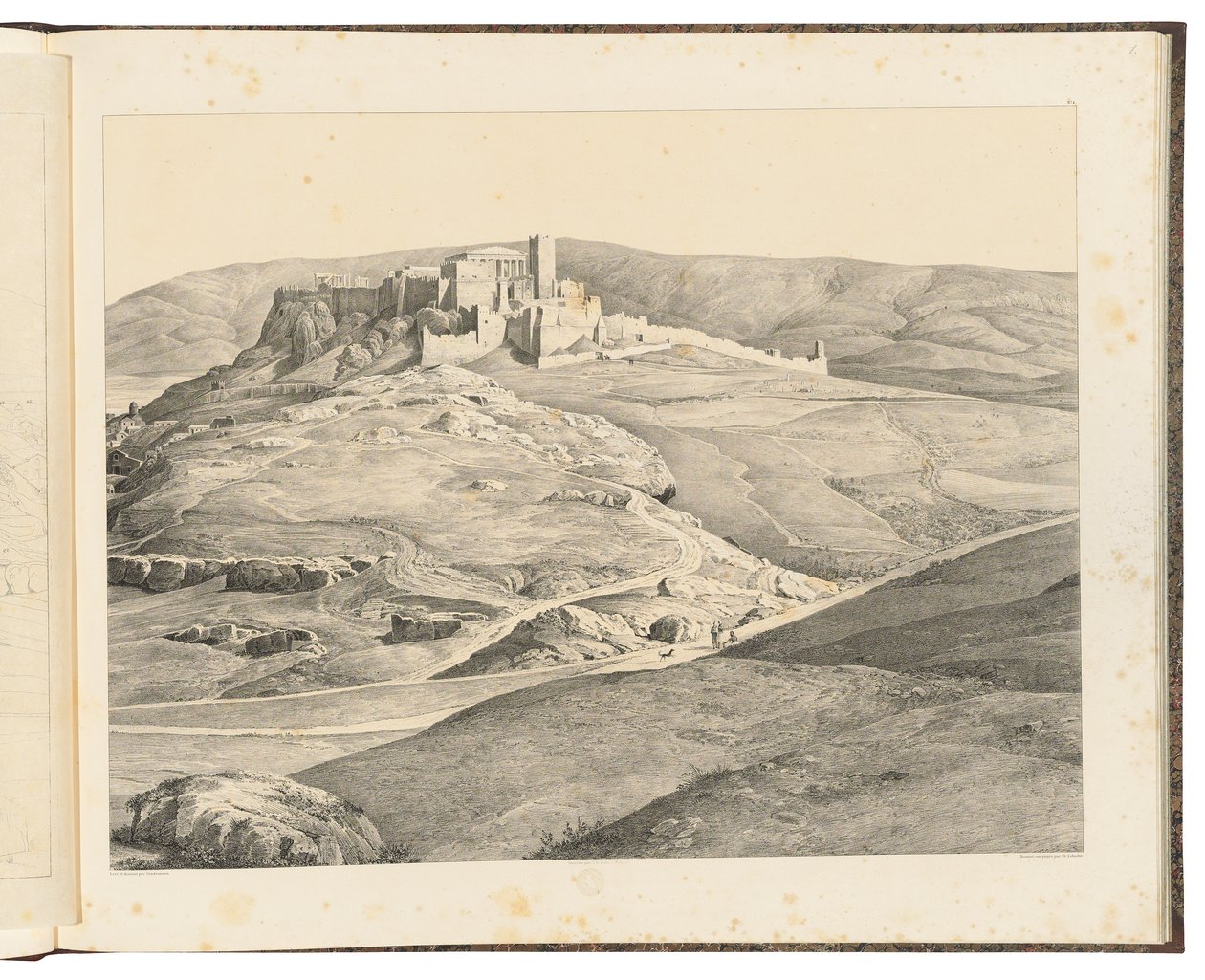 Athens Viewed from the Hill of the Nymphs by August Ferdinand Stademann