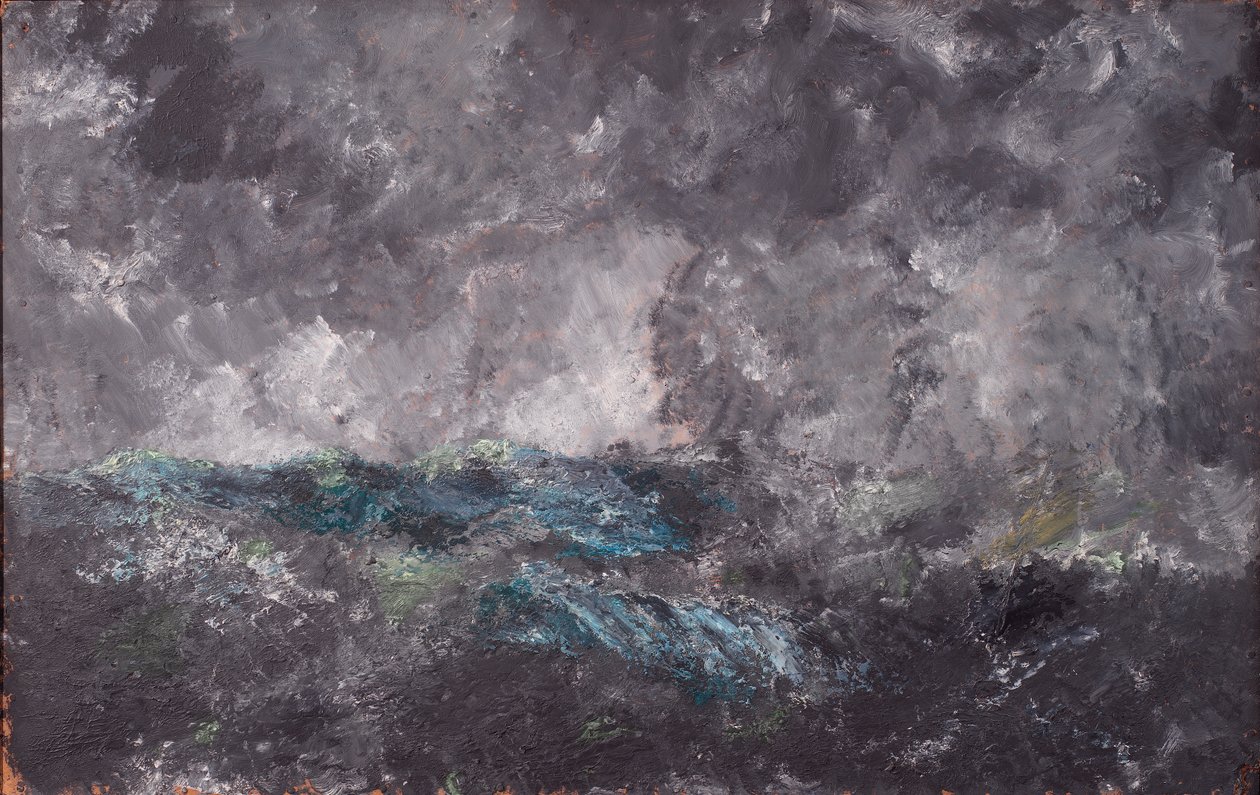 Storm in the Skerries. "The Flying Dutchman" by August Johan Strindberg