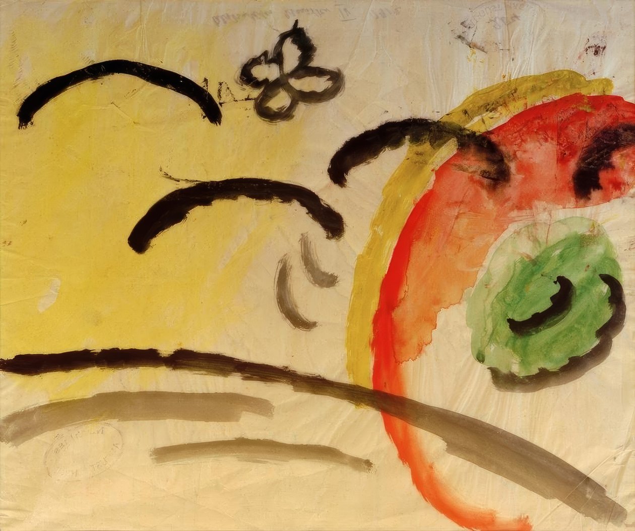Abstract Pattern IV, Design for Embroidery by August Macke