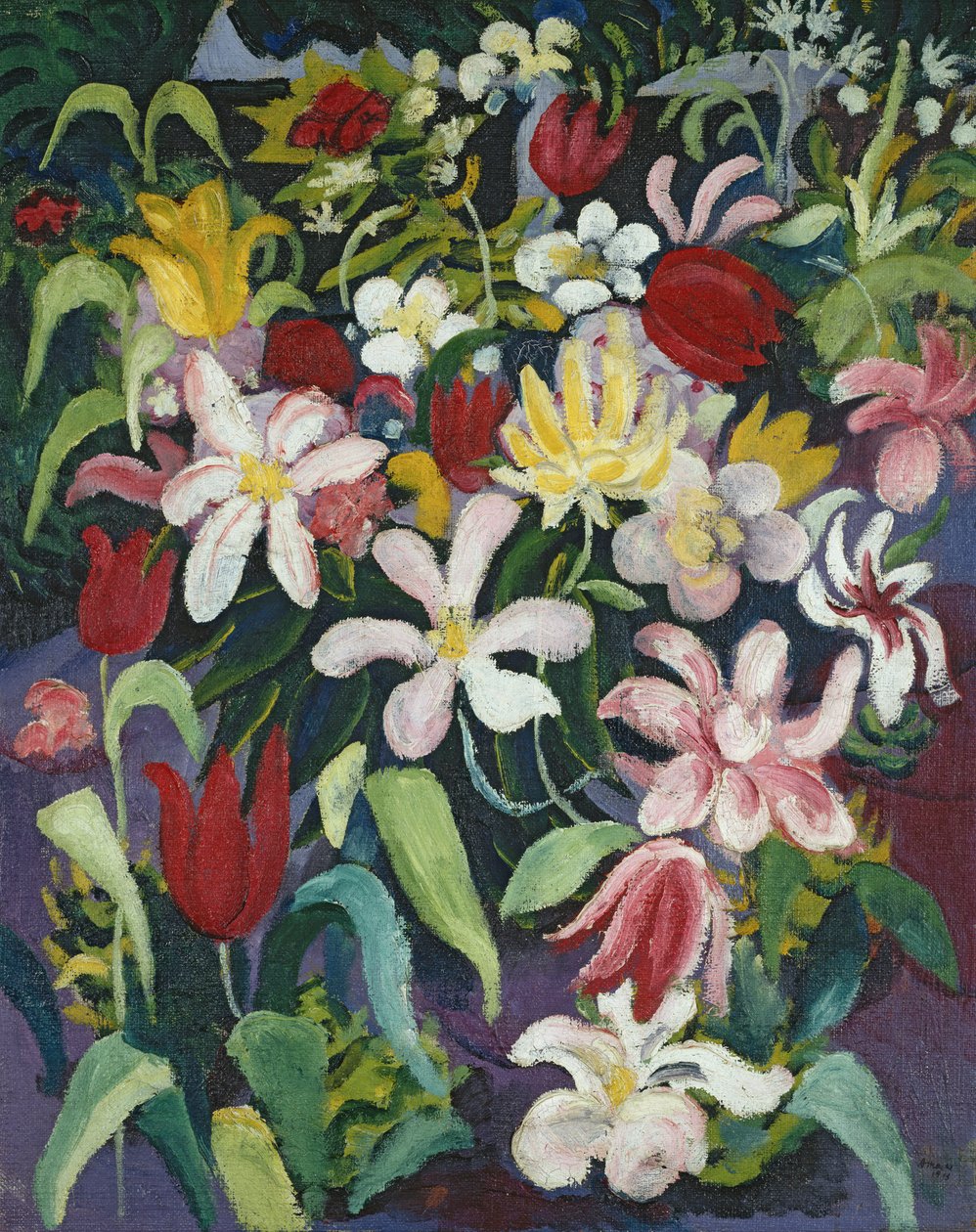 Carpet of Flowers by August Macke