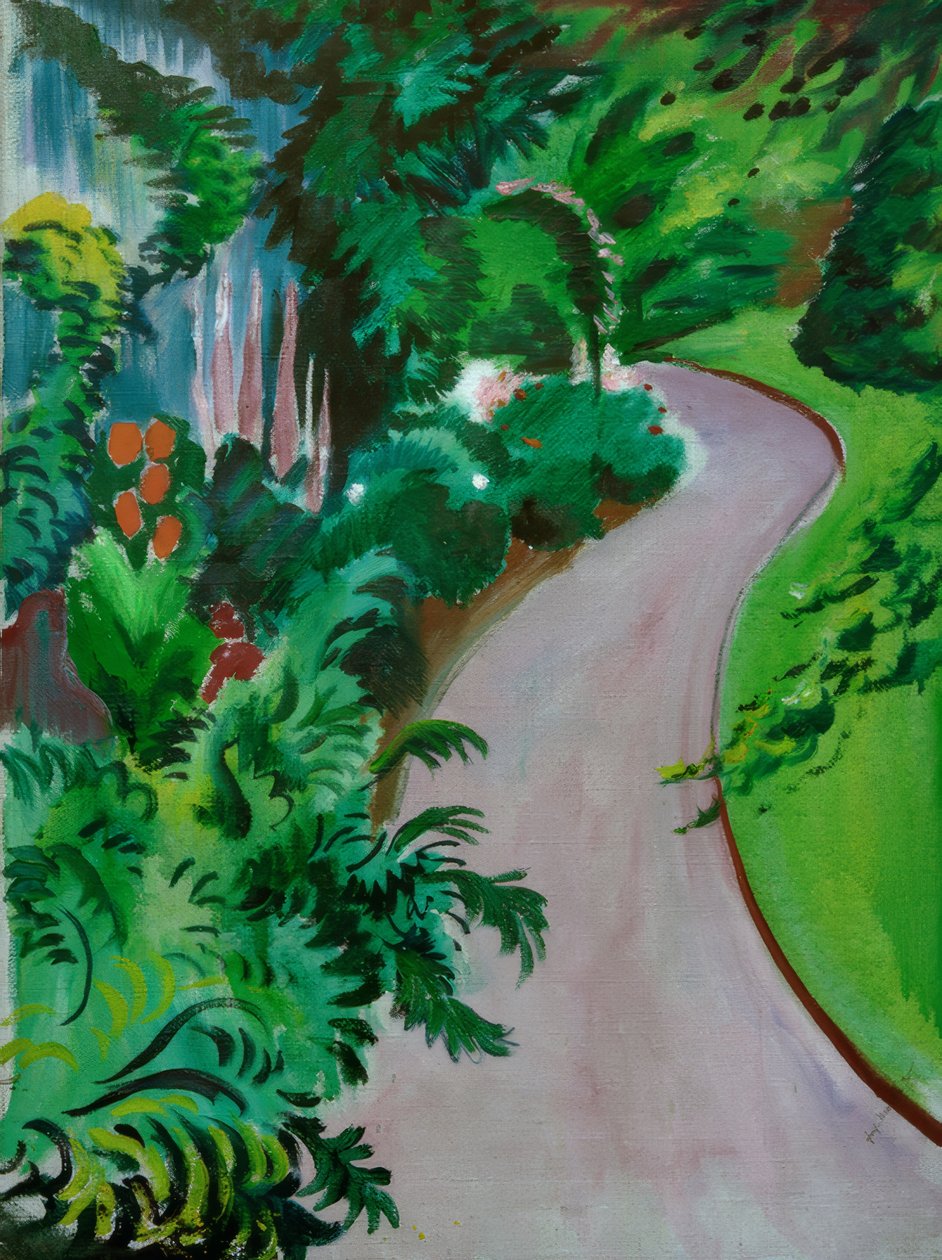 Garden Path by August Macke