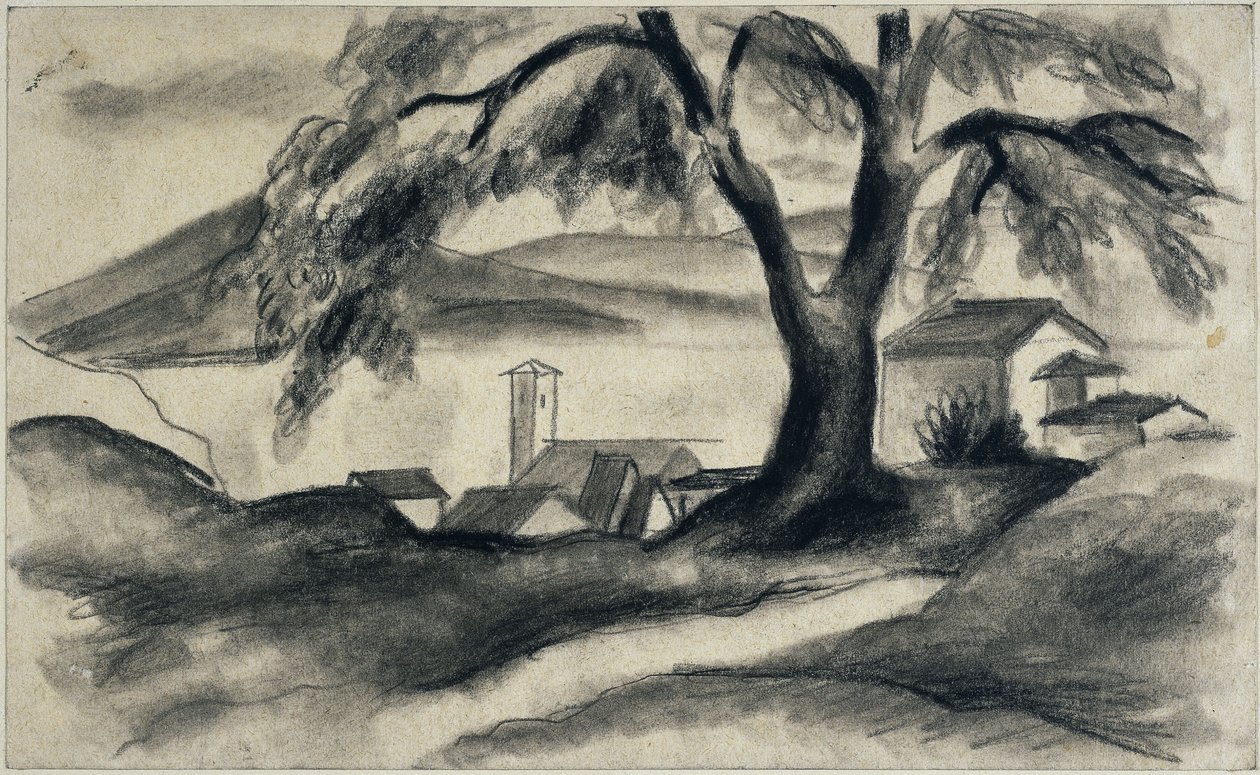 Hilterfingen on Lake Thun by August Macke