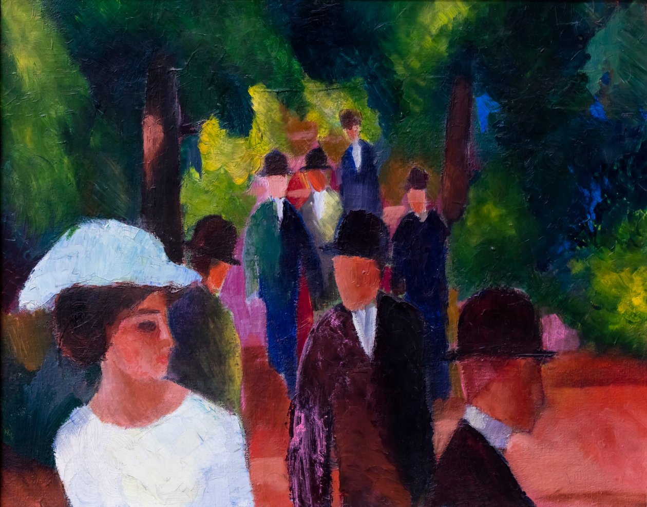 Promenade by August Macke