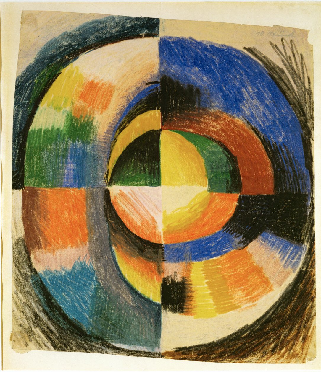 Playing Forms by August Macke