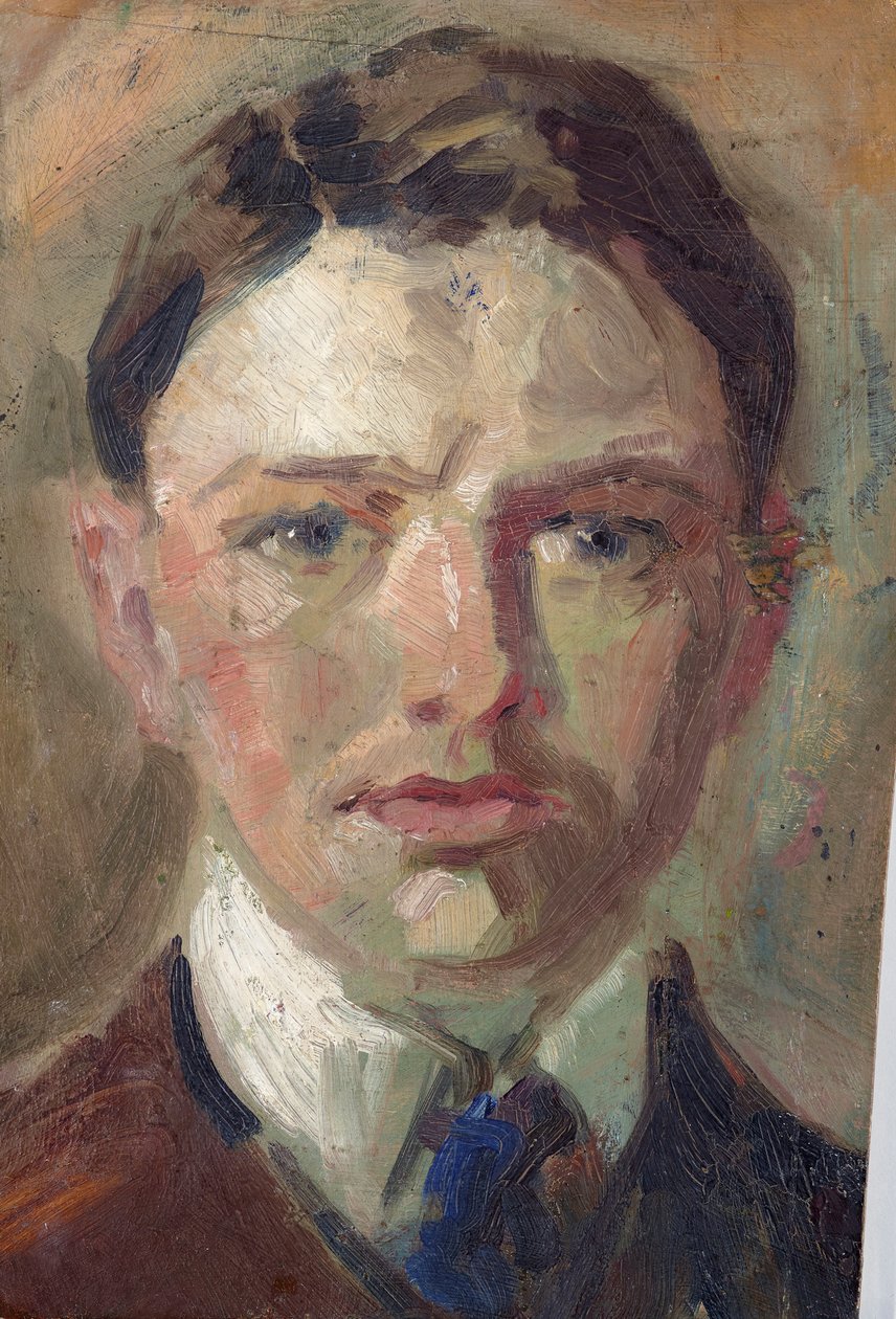 Study for a Self-Portrait by August Macke